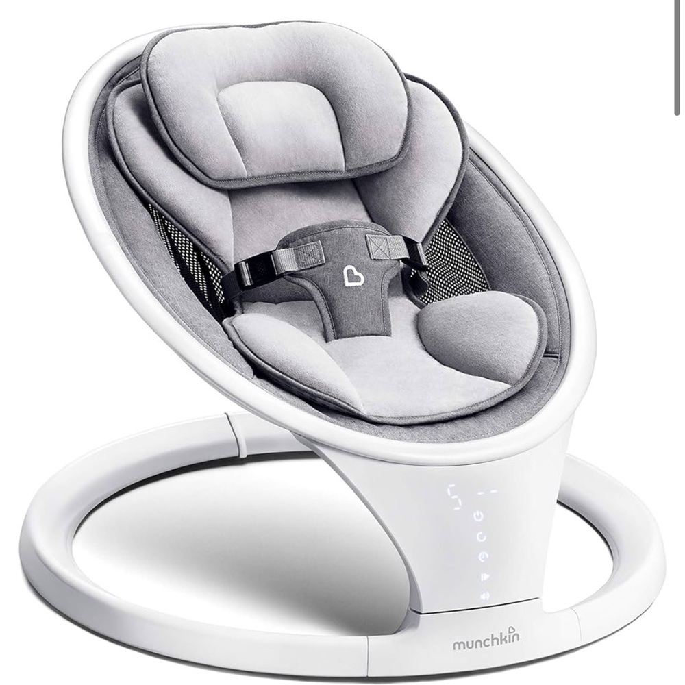 Munchkin® Bluetooth Baby Swing with Natural Sway in 5 Ranges of Motion